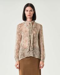 EMME MARELLA Blusa a stampa pitonata