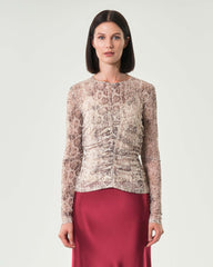 EMME MARELLA T-shirt aderente a maniche lunghe