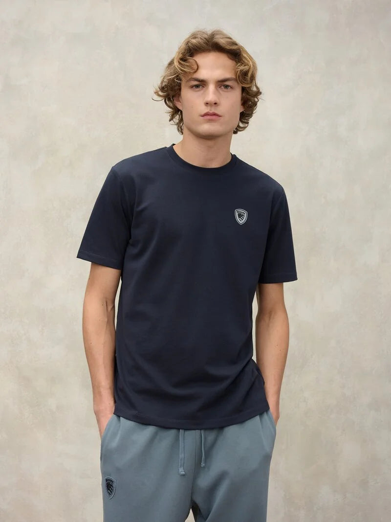 T-shirt Uomo Jan Iridescent Shield Blauer