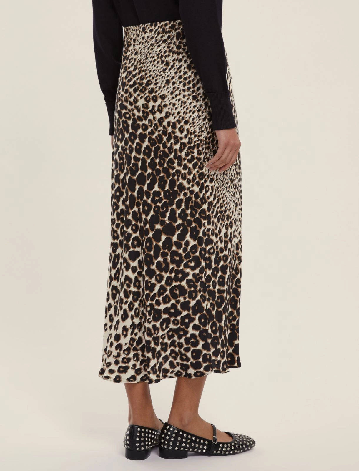 EMME MARELLA Mod. Dorema Gonna in twill di viscosa - CAMMELLO