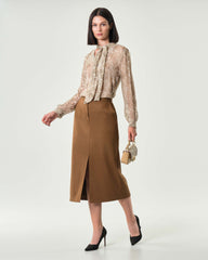 EMME MARELLA Blusa a stampa pitonata