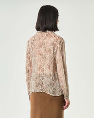 EMME MARELLA Blusa a stampa pitonata