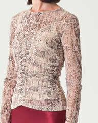 EMME MARELLA T-shirt aderente a maniche lunghe