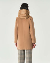 EMME MARELLA Cappotto con pettorina e cappuccio