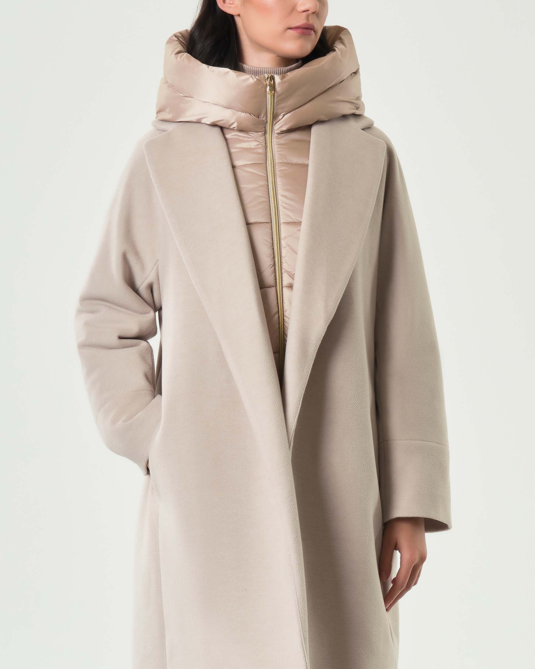 EMME MARELLA Cappotto con cappuccio