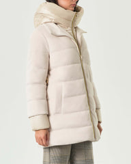 EMME MARELLA Piumino soft imbottito con cappuccio